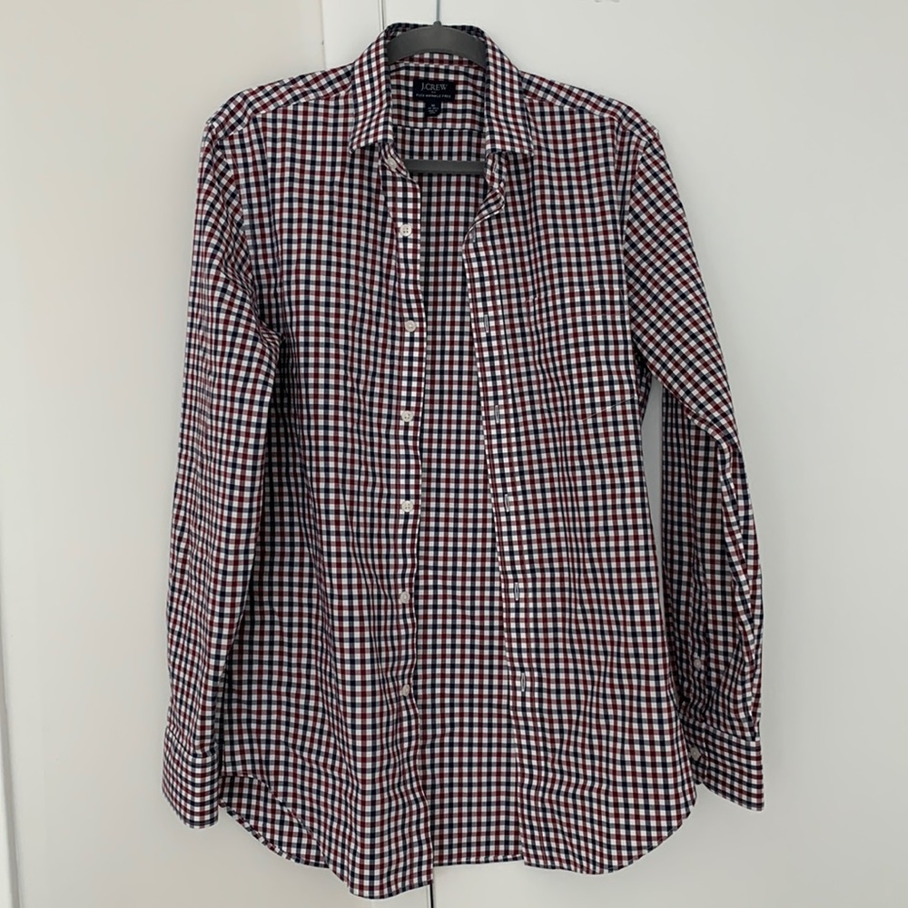 J.Crew Gingham Men’s Shirt